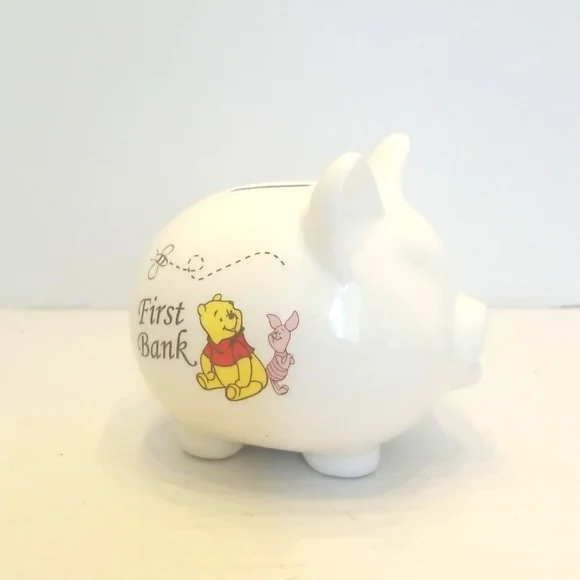Disney Winnie the Pooh "First Piggy Bank" - Adorable Keepsake - Picture 2 of 10